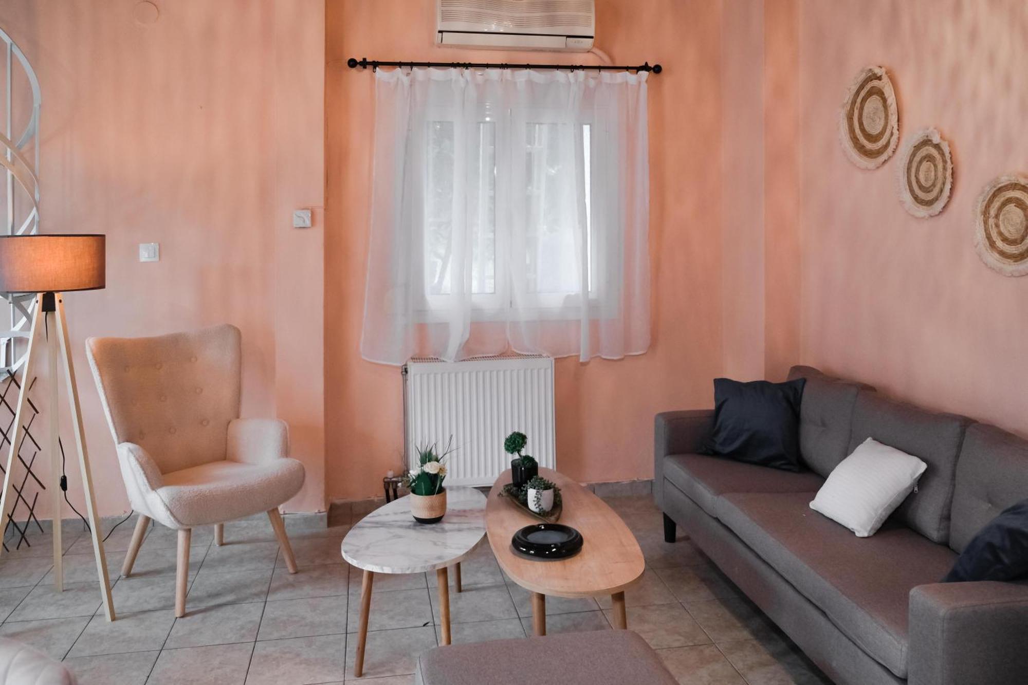 Cozy House In Pelion Apartment Káto Lekhónia Bagian luar foto